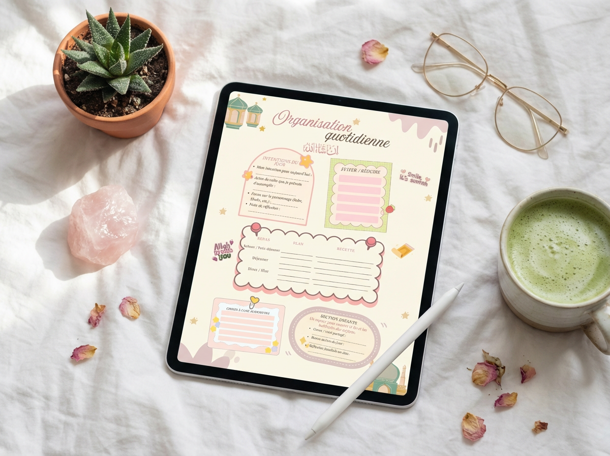Muslimah planner découverte 30 jours