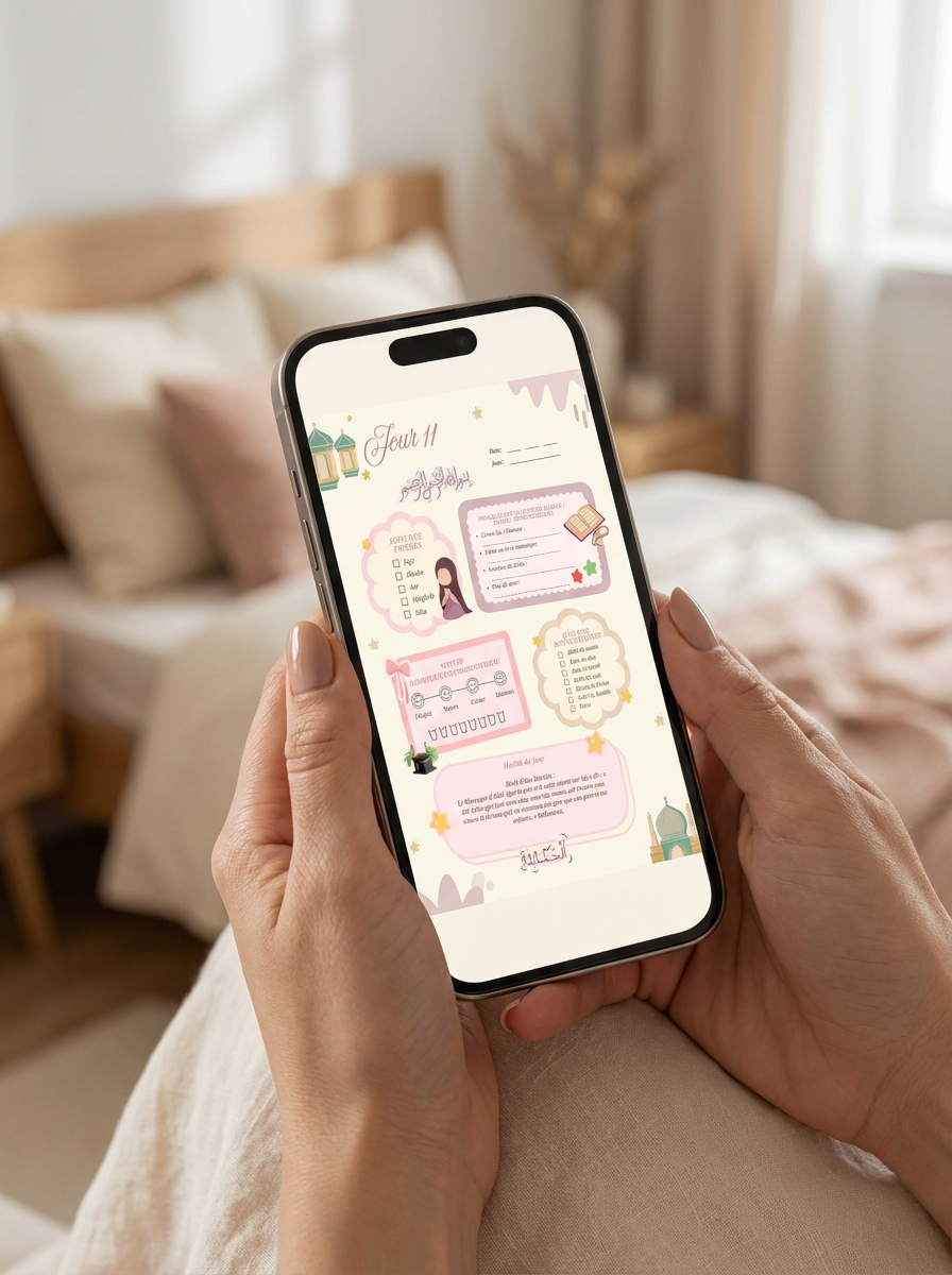 Muslimah planner transformation en 3 mois