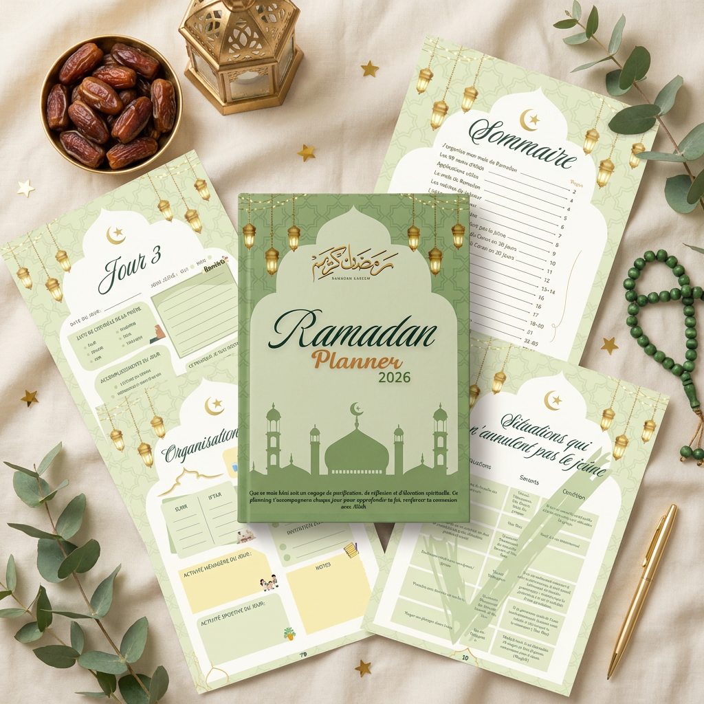 Muslimah Ramadan Planner