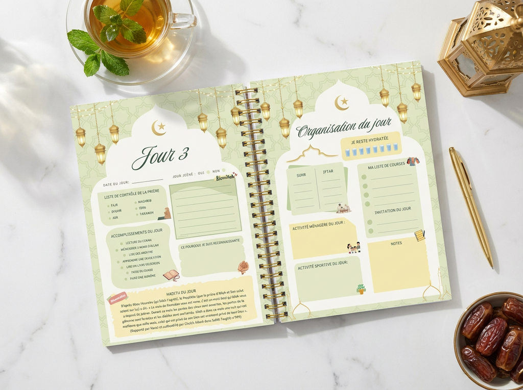 Muslimah Ramadan Planner