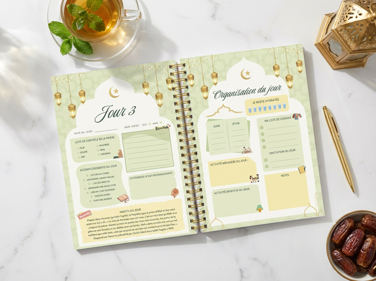 Muslimah Ramadan Planner