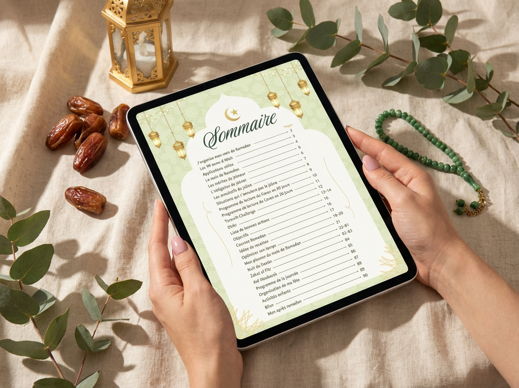 Muslimah Ramadan Planner