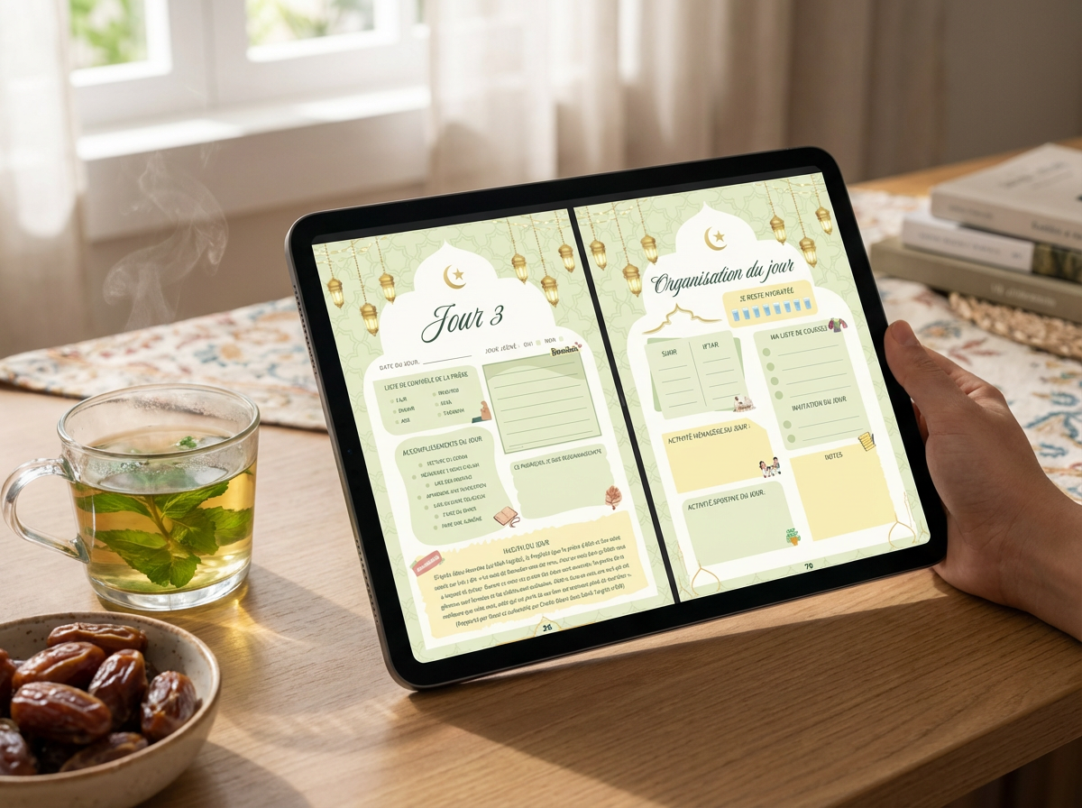 Muslimah Ramadan Planner